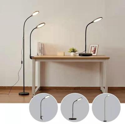 China Cheap Multifunctional Modern Indoor Curved Dimmable Classic Luxury Classic Desk Corner Stand Table Floor Lamp Light Led Design for sale