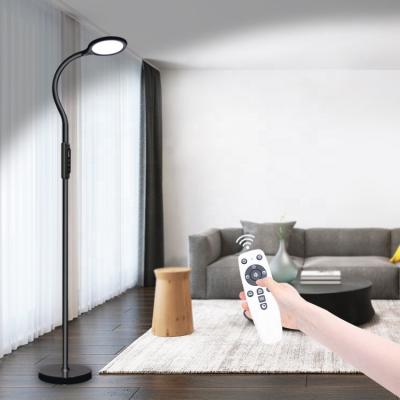 China Modern Hot Sale Switch Operating Remote Control Gooseneck Dimming Smart Led Corner Floor Light Design Decoration Longtime for sale