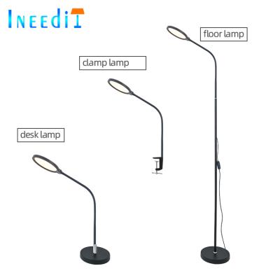 China Modern Contemporary Adjustable Dimmable Stepless Adjustable High Single Reading Hotel Floor Lamp Large Tall Led Floor Lamp Standing Home Office for sale