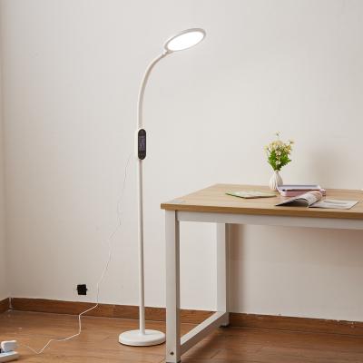 China Modern Adjustable Modern Furniture Floor Light Indoor Living Room Bedroom Gooseneck Floor Lamp for sale