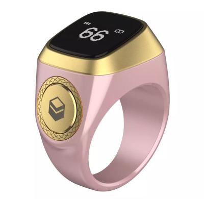 China APP control muslim digital zikir ring with tasbih control meter holly Ramadan azan gift for sale