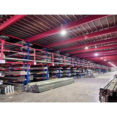 China Corrosion Protection China Factory Outlet Rebar Storage Rack Shelves Long Arm Cantilever Shelving for sale