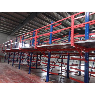 China Corrosion Protection Racks Hardware Steel Pipe Building Material Shelves Warehouse Store Display Front Arm Shelves for sale