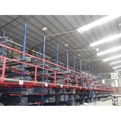 China Corrosion Protection Customized Aluminum Warehouse Bracket Uplifting Type And Attic Bottom Deck Shelves for sale