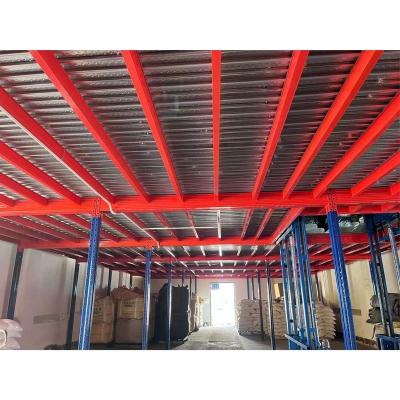 China Corrosion Protection Heavy Duty Steel Mezzanine Floor Warehouse Racking For Easy Storage Plus Attic Racking for sale