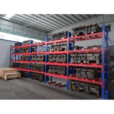 China Corrosion Protection Pallet Rack Selective Heavy Duty 235 Durable 235 Steel Platform Pallet Rack Warehouse Rack for sale