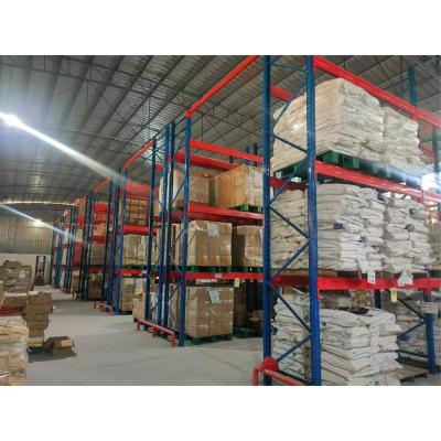 China Corrosion Protection Durable Warehouse Storage Rack Adjustable Steel Shelving Pallet Racks Estantse Metalicos for sale