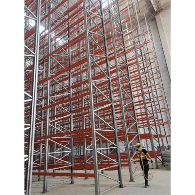 China Corrosion Protection Heavy Duty Industrial Warehouse Storage Shelves Warehouse Sheet Shelves Beam Pallet Racks for sale