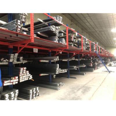 China Corrosion Protection Factory Warehouse Rack Cantilever Shelf Single and Double Sided Cantilever Shelves for sale