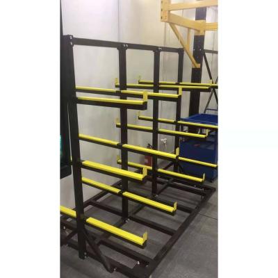 China Corrosion Protection Heavy Duty Door And Window Glass Hand Pull Transport Trolley Empty Glass Trolley for sale