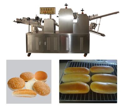 China Dubbele de Deegbereidingsmachine van het Rollenbrood voor de Productielijn van de Hotdogbakkerij Te koop