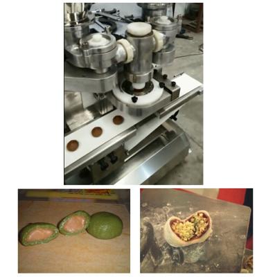 China Stainless Steel 304 Encrusting Machine for Mochi Stuffed / Cream Mochi for sale