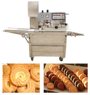 China Heat Stably Cookie Making Machine Automatically Fill Stuffing CE / SGS for sale