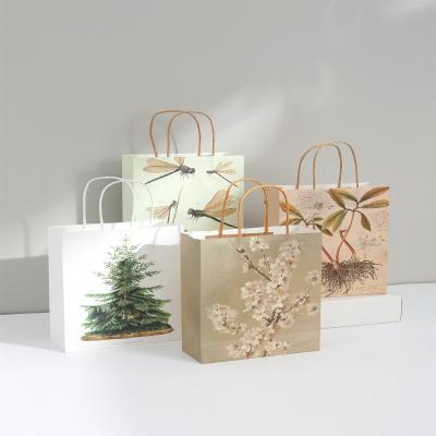 China Recyclable Custom Kraft Craft Paper Bag for sale