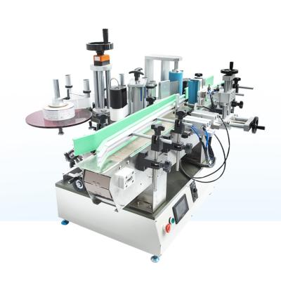 China Food PE Bottle Adhesive Label Labeling Machine Adhesive Label Machine Bottle for sale