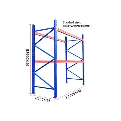 Chine Hot Selling Heavy Duty Corrosion Protection Product Warehouse Storage Rack Pallet Support Steel Racking With Beams à vendre