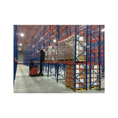 China Corrosion Protection Manufacturer Wholesale Tube Iron Steel Pallet Racks Pallet Stacker Racking System Te koop