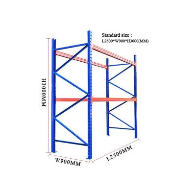 China Corrosion Protection China Manufacturer Heavy Duty Beam Backed Selective Steel Movable Pallet Stretching Systems Te koop