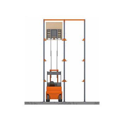 China Cheap Factory Price Mobile Portable Duty Warehouse Corrosion Protection Storage Rack Steel Pallet Racking Te koop