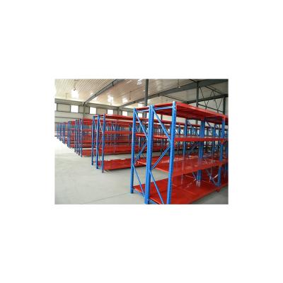 China Professional Manufacturer Movable Industrial Long Corrosion Protection Step Over Warehouse Storage Shelving Rack for sale