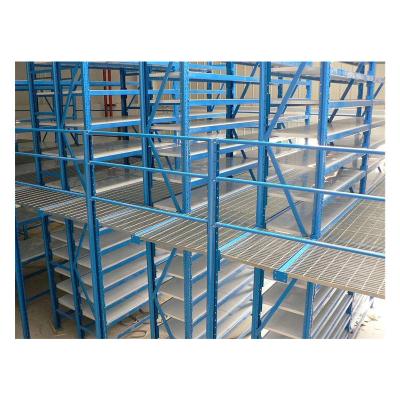 China Hot Selling Industrial Corrosion Protection Mezzanine Racking System Warehouse Storage Shelf Pallet Mezzanine Floor Rack for sale