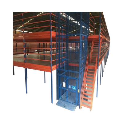 China Cheap Corrosion Protection Factory Price Designed Steel Deck Decking Panel Mezzanine Floor Racking System for sale