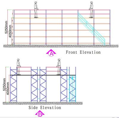 China Factory Direct Corrosion Protection For Multilevel Shelving Platform Steel Warehouse Shelves Supported Mezzanine Floor System for sale