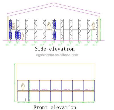 China Multilevel Steel Mezzanine Shelf Platform 2 Tier Floor System Corrosion Protection Direct Manufacturer for sale