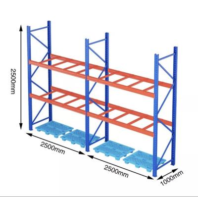 China Corrosion Protection Factory Price Customized Heavy Duty Warehouse Pallet Shelf Adjustable Gravity Metal Storage Shelving for sale