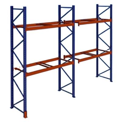 China Custom Adjustable Corrosion Protection Hot Sale Pallet Rack Good Quality Industrial Steel Storage Pallet Racking en venta