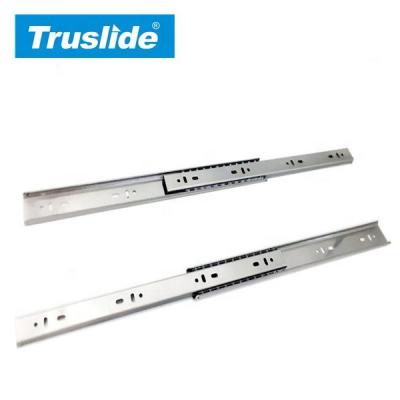 China 3 Fold+Full Extension TH1345ZN 45mm Two Way Extension Ball Bearing Drawer Slide for sale