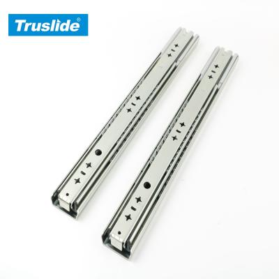 China Industrial TH2053ZN Heavy Duty Full Extension Ball Bearing Roller Rails For Drawer Slides Soft Close Slides Slide Telescopic Kitchen for sale