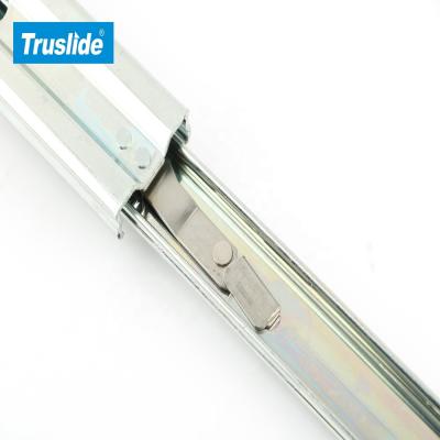 China 57mm Soft Narrow Heavy Duty Full Extension Non-Disconnect Contemporary Anti-tilt Slide for sale