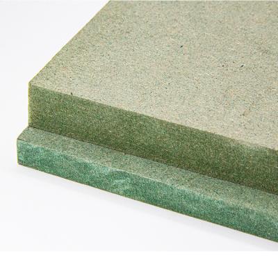 China Linyi xhwood moisture proof waterproof mdf board green board/hmr mdf/water resistant mdf for sale