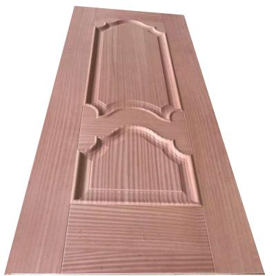 China Contemporary 4 mm Linyi Plant HDF Teak Veener Natural Door Skin for sale