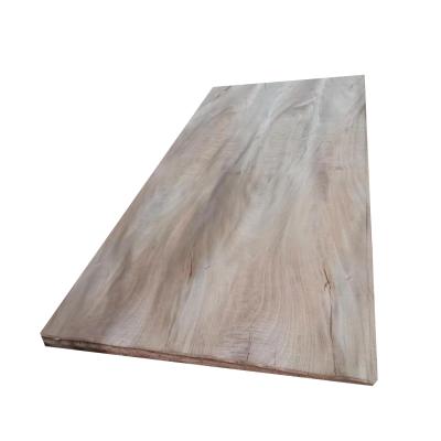 China Modern 0.65mm Thickness Okoume Wood Veneer Door Skin Size for sale