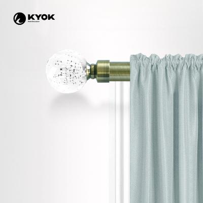 China KYOK Glass Curtain Rod In Premium Contemporary Material Industrial Lucite for sale