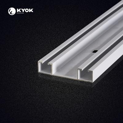 China KYOK Easy Double Paralleled Track Ceiling Mount Curtain Track for sale