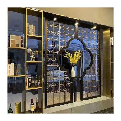 China Art Decor New Style Customized Stainless Steel Decorative Metal For Decorative Indoor Room Dividers Screens for sale