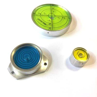 China Wells Precision Disc Around Bubble Spirit Level Tool Circular Measuring Gift Around Spirit Level for sale