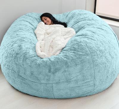 China Custom Massage Bed Adults Fill Giant Baby Bean Bag Sofa Chair Lazy Adult Kids Bean Bag Chair Large Foam Chair 8ft for sale