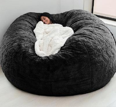 China High Quality Adjustable Fur Bean Bag Sofa Bed Boy Lazy Sofa Folding Chair Massage Backrest Chairs Volume for sale