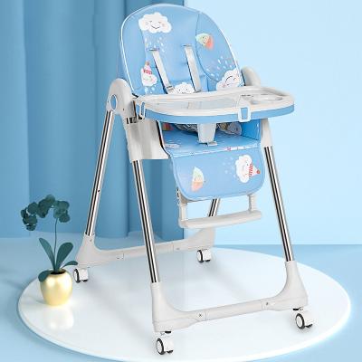 China Safety Confortable Baby Dining Chair Portable Adjustable Baby Dining Table and Chair Infant Baby High Chair Kids Baby Seat for sale