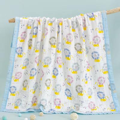 China Anti-Static Polyester Soft Wrap In Satin Edged Super White Knit Clothes Organic Bamboo Receiving Newborn Baby Blanket for sale