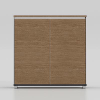 China Simple modern high quality melamine two door office furniture wood filing cabinet for sale