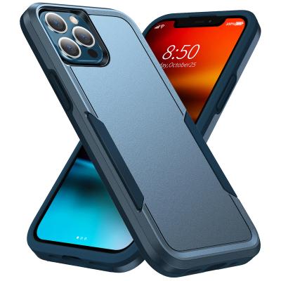 China Amazon Hot Seller 2in1 Shockproof Armor Phone Case For iPhone 13 12 Pro XS XR Se 678 Plus TPU+PC Max Cover Military Mobile Mini Blazer 12 for sale