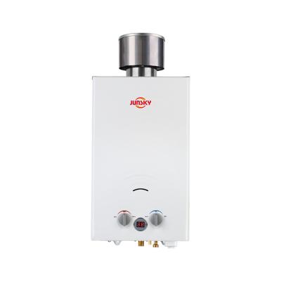 China JunSky BWC Outdoor Series 10L With Raincap Gas Hot Water System Outdoor Instant Portable Gas Water Heater for sale