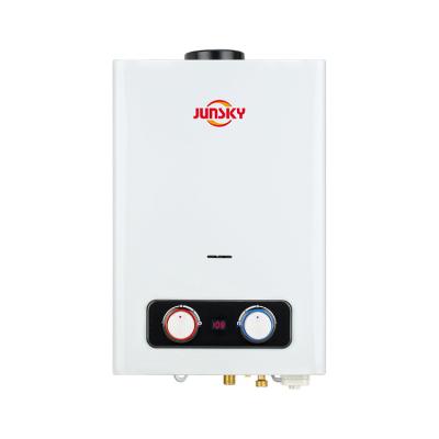 China JunSky BD Series 6L Gas Hot Water System Instant Outdoor Gas Tankless Portable Water Heater for sale