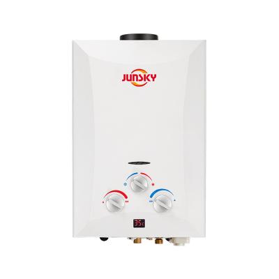 China JunSky BV Series 6L Series Outdoor Gas Hot Water System Instant Tankless Portable Water Heater for sale