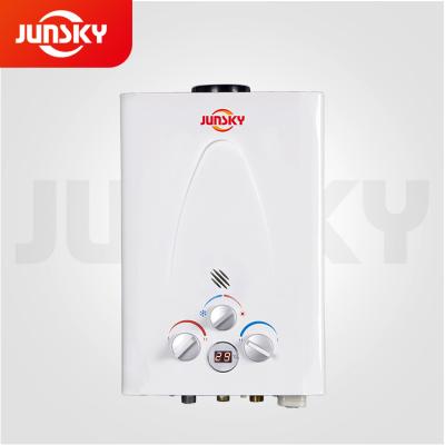 China JunSky BM Series 6L Gas Water Heater Outdoor Instant Gas Hot Portable Tankless Water System for sale